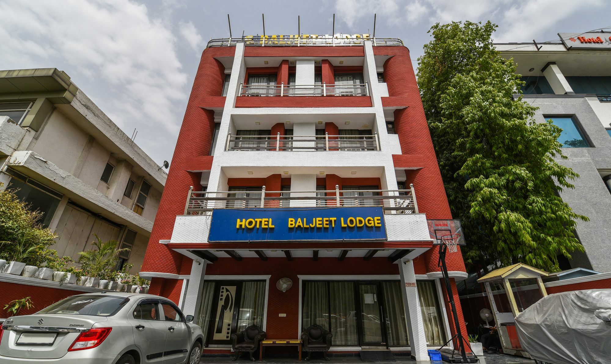 Hotel Baljeet Lodge New Delhi Buitenkant foto